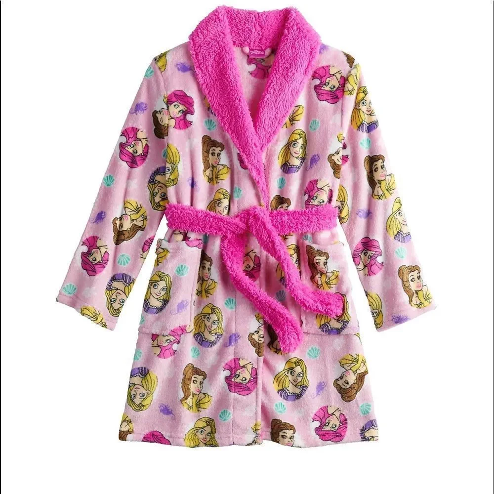 Disney Princess Girls 4 Be Kind Robe - Picture 1 of 2